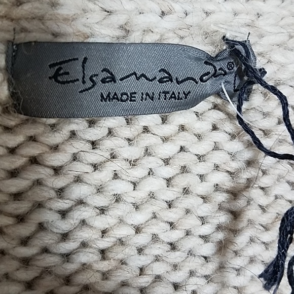 Eslamanda ruffle Wool tie cardigan sweater - Picture 2 of 5